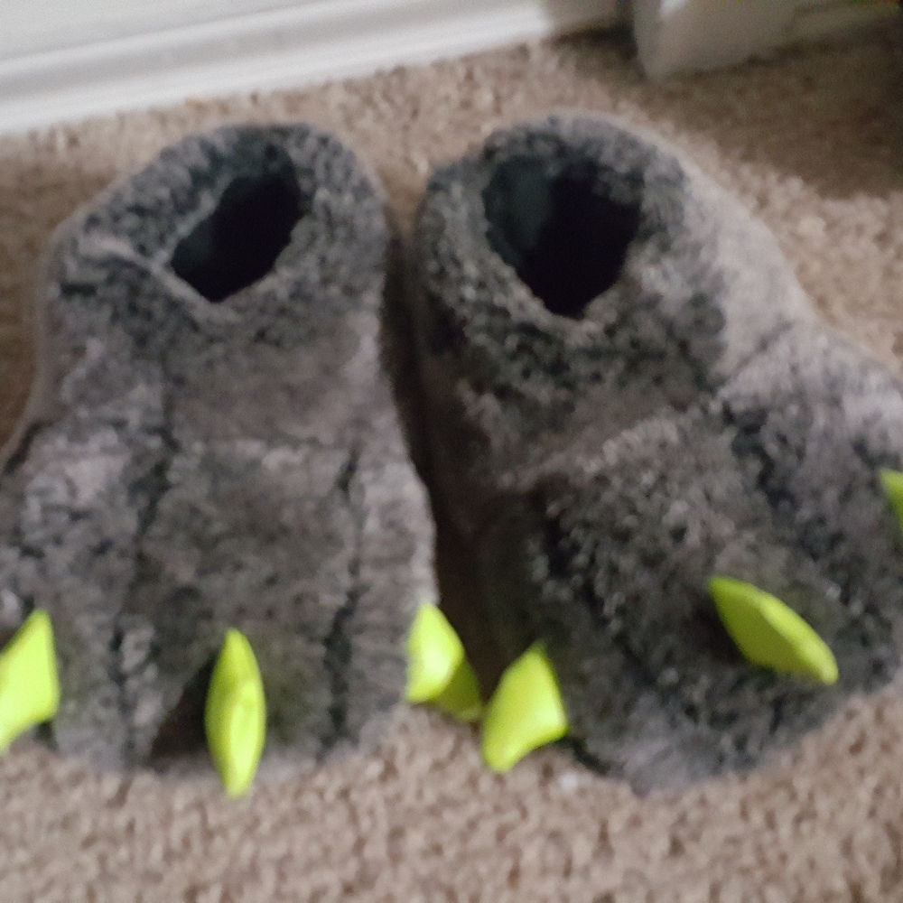 Monster slippers